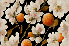 Wall mural Wild Oranges – fototapet med unikt motiv som skapar en inspirerande fondvägg