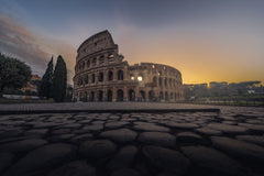 Wall mural Colosseum Rome Italy – fototapet med unikt motiv som skapar en inspirerande fondvägg
