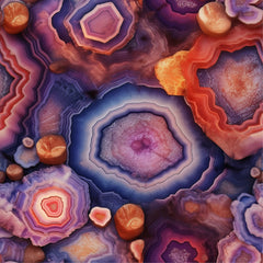 Wall mural Agate 75 – fototapet med unikt motiv som skapar en inspirerande fondvägg