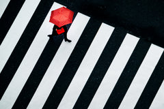 Wall mural Red Pin Dots – fototapet med unikt motiv som skapar en inspirerande fondvägg