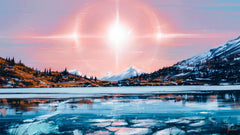 Wall mural Solar 7kpng – fototapet med unikt motiv som skapar en inspirerande fondvägg