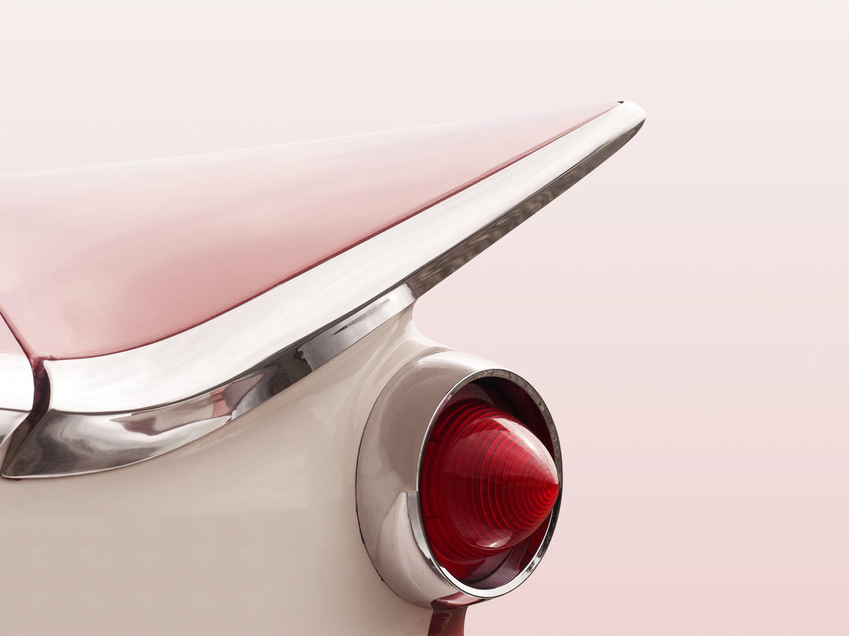 Amerikansk klassisk bil 1959 Electra halefinne abstrakt