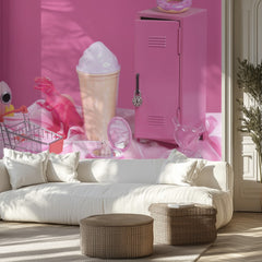 Pink Aesthetic Display
