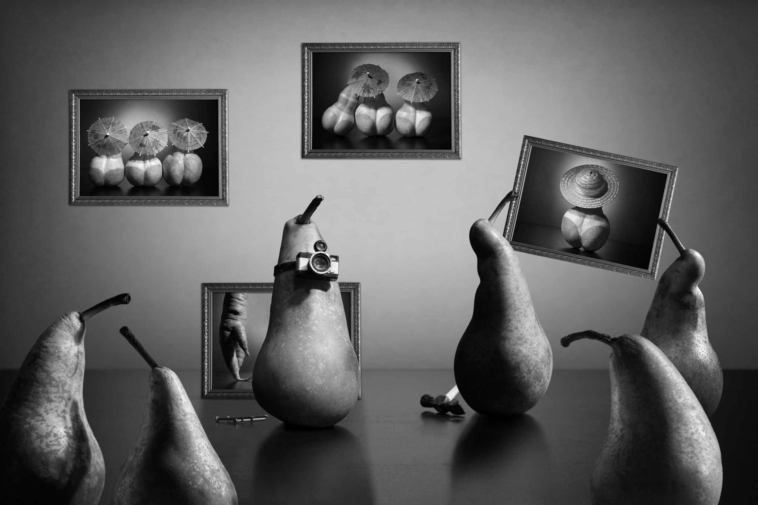 The photographer and his exhibition