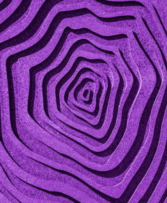 Wall mural Purple Maze – fototapet med unikt motiv som skapar en inspirerande fondvägg