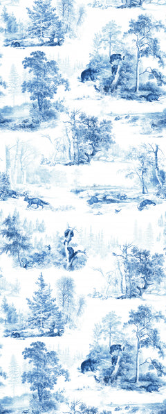 Wall mural Hl11 Woodlands Blue 126mm X 3mm – fototapet med unikt motiv som skapar en inspirerande fondvägg