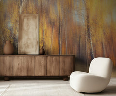 Golden Birch Forest