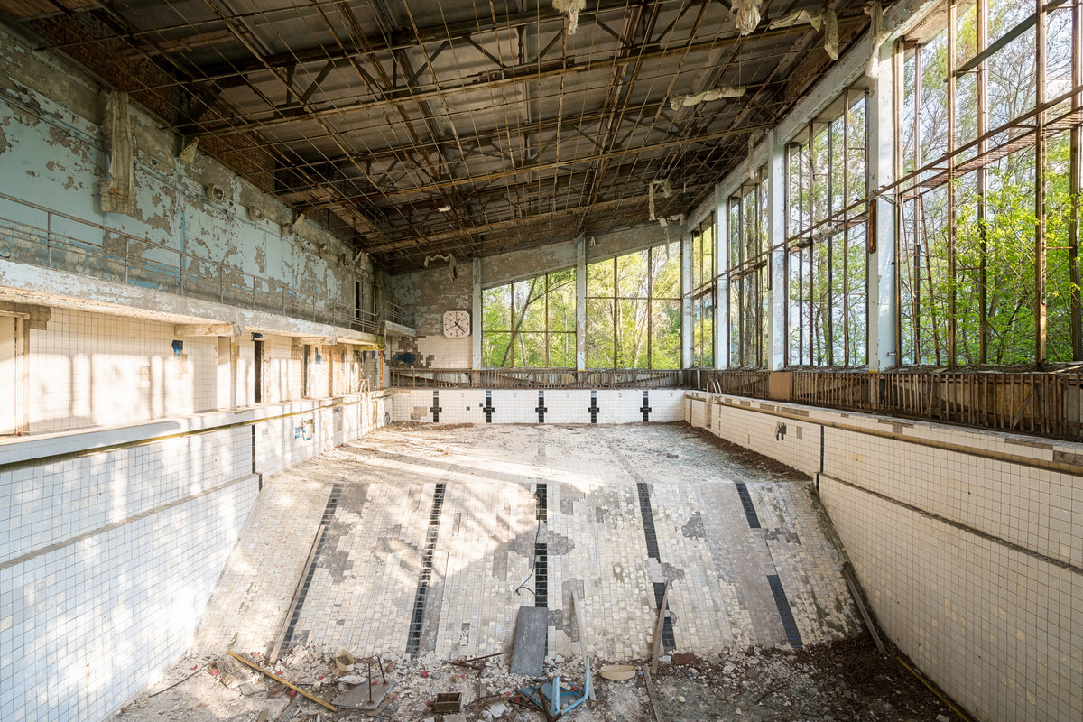 Svømmebasseng i Tsjernobyl