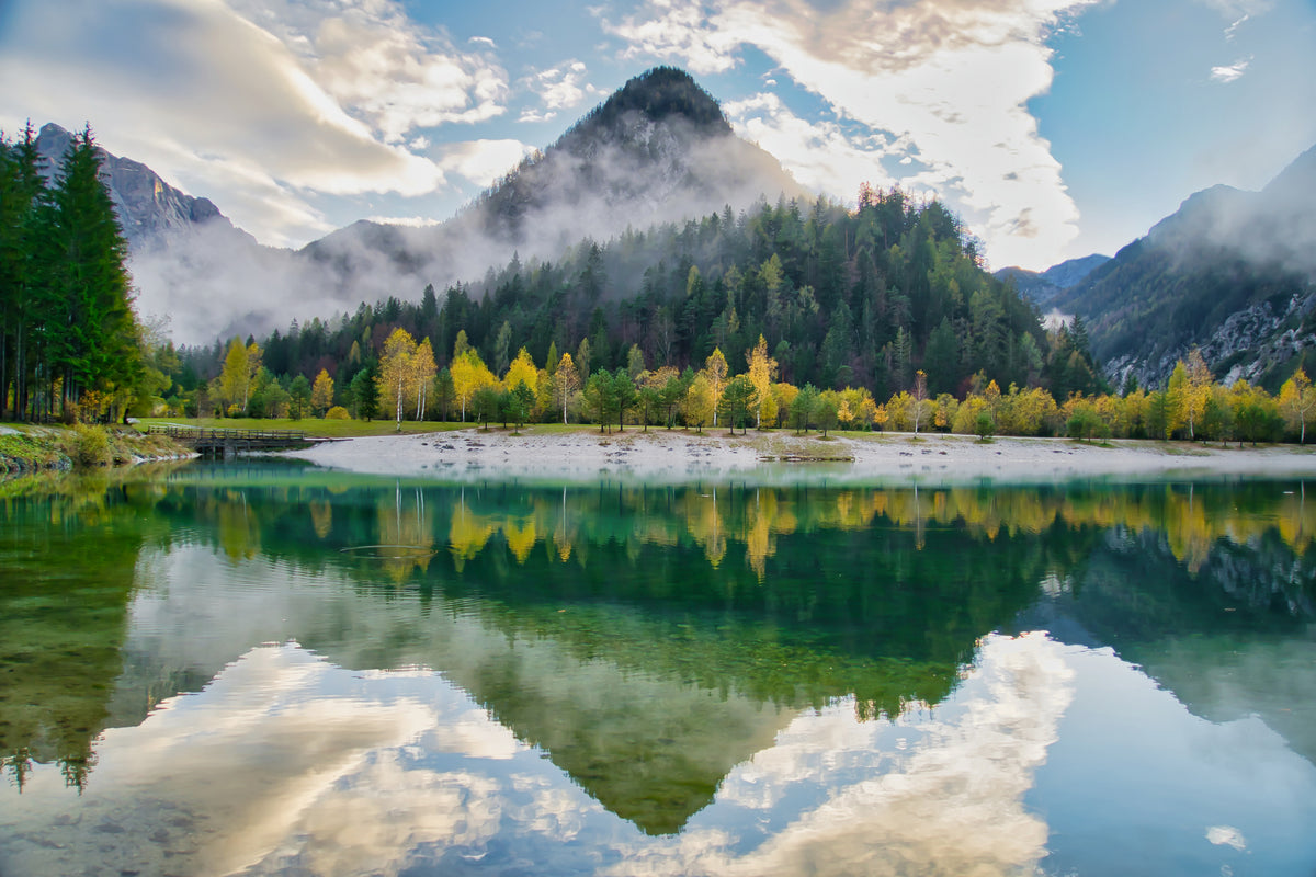 Lake Jasna etter regnskyll