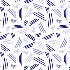 Wall mural Falling Triple Lines Navy Blue – fototapet med unikt motiv som skapar en inspirerande fondvägg