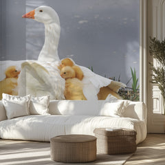 Protective Goose Family