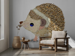 Cute Blue Eyed Hedgehog