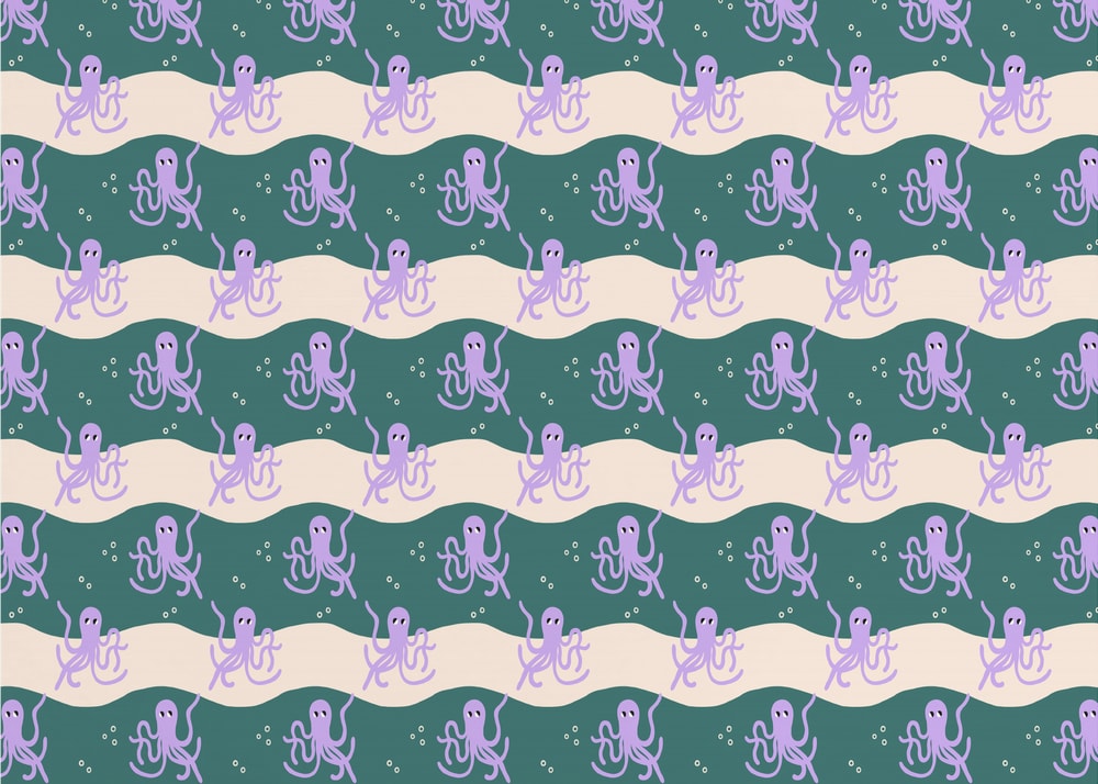 Playful Octopus Waves