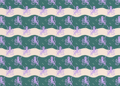 Playful Octopus Waves