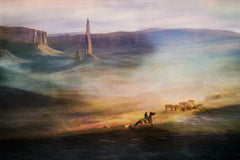 Wall mural Migrations – fototapet med unikt motiv som skapar en inspirerande fondvägg