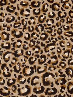 Wall mural Cool Leo Pattern – fototapet med unikt motiv som skapar en inspirerande fondvägg