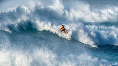 Wall mural surfing – fototapet med unikt motiv som skapar en inspirerande fondvägg