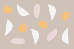 Wall mural Happy Abstract No 2 – fototapet med unikt motiv som skapar en inspirerande fondvägg