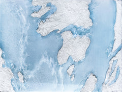 Wall mural Puget Sound Frost – fototapet med unikt motiv som skapar en inspirerande fondvägg