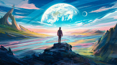 Wall mural Amies5png – fototapet med unikt motiv som skapar en inspirerande fondvägg