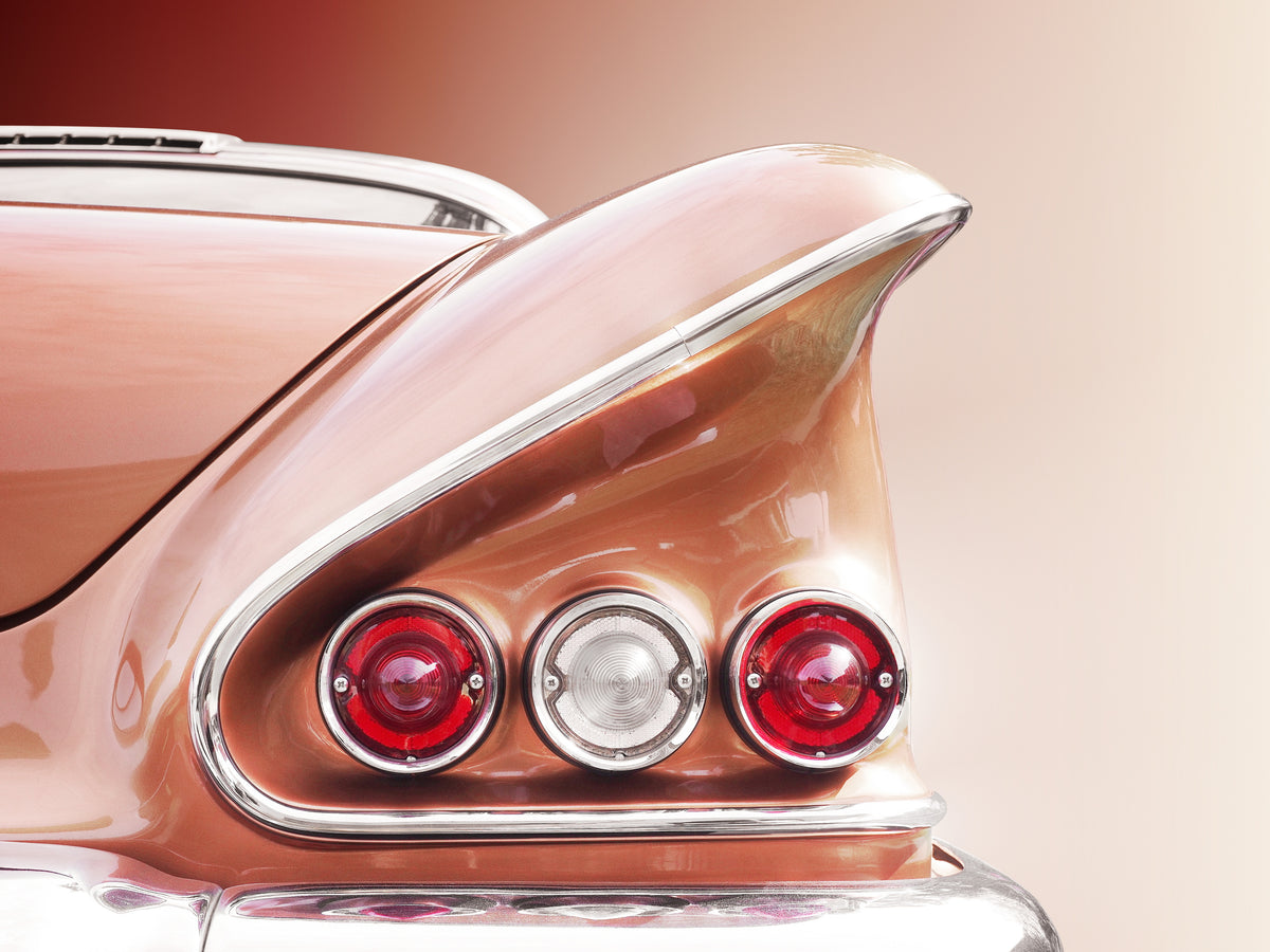 Amerikansk klassisk bil Impala 1958 Sport Coupe