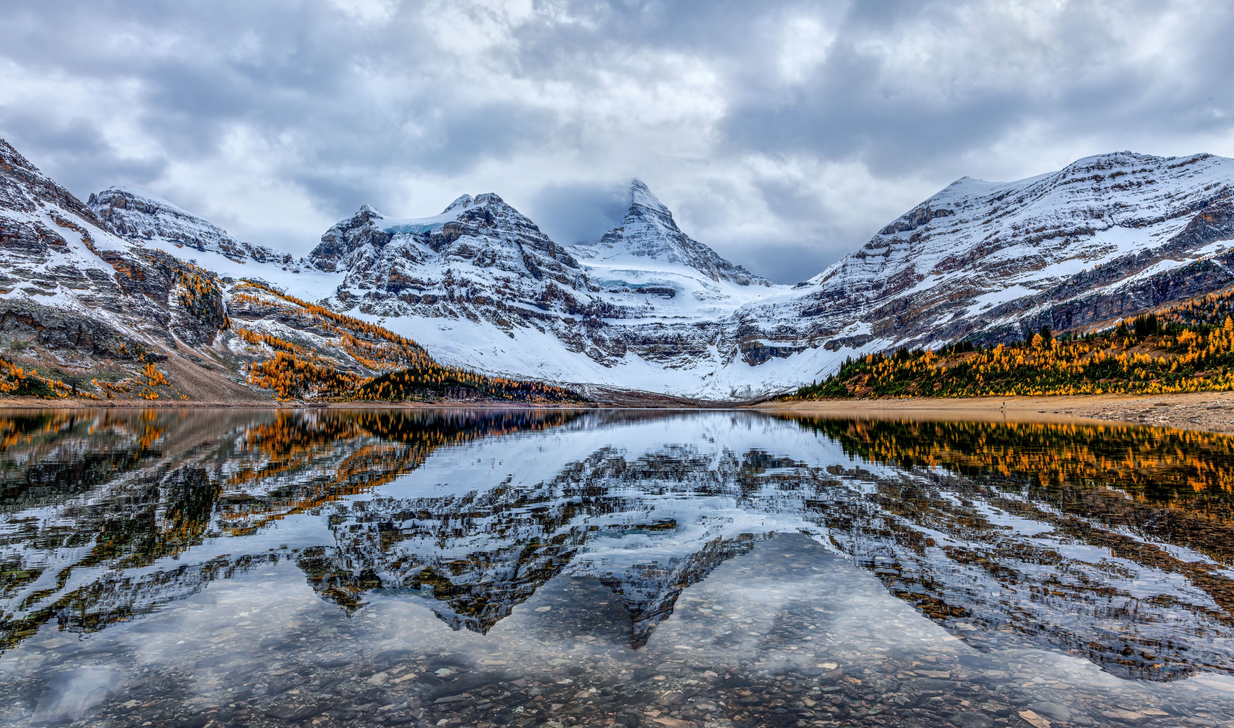 Assiniboine reflection