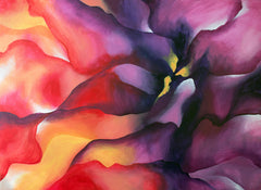 Wall mural Nebula Flower – fototapet med unikt motiv som skapar en inspirerande fondvägg
