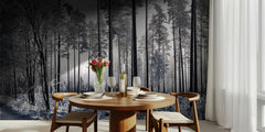 Winter Pine Trees II