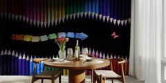 Origami Rainbow Pencils