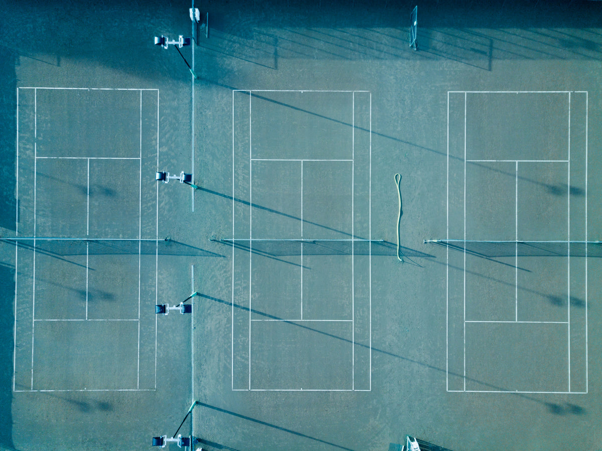 Tennisbane grønn 1