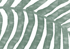 Wall mural LEAF GREEN – fototapet med unikt motiv som skapar en inspirerande fondvägg