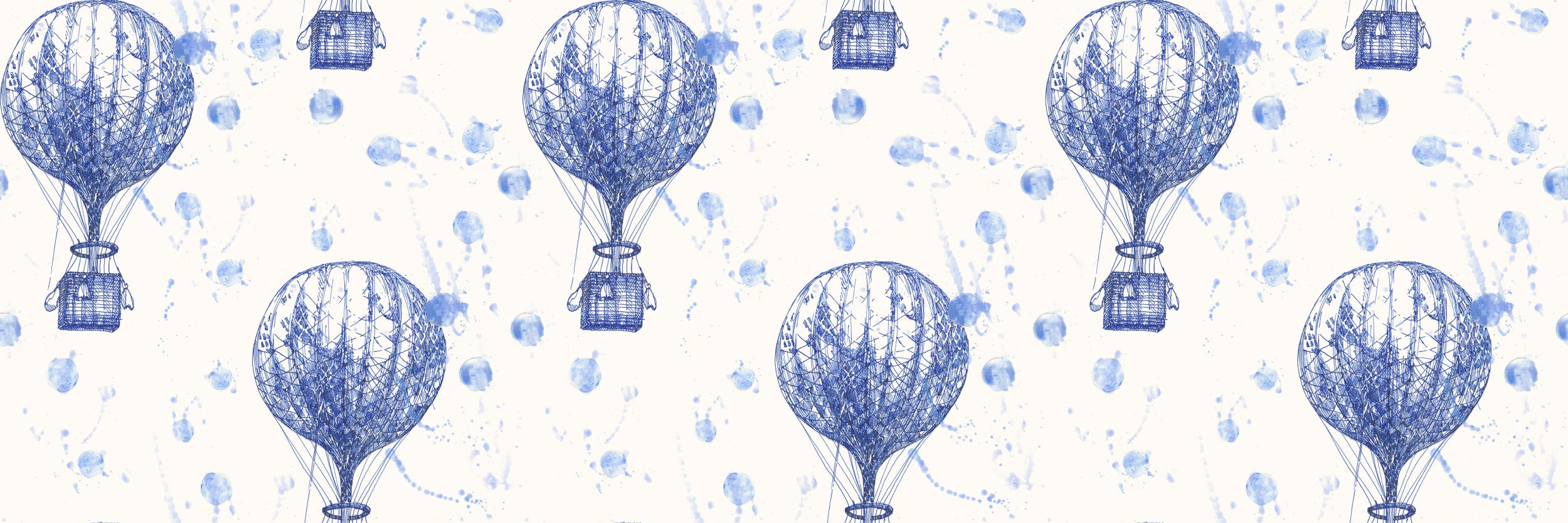 Hla13  Hot Air Ballooons Cobalt