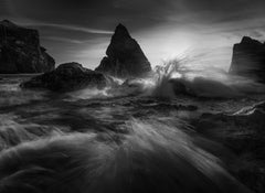 Wall mural Crashing Waves – fototapet med unikt motiv som skapar en inspirerande fondvägg