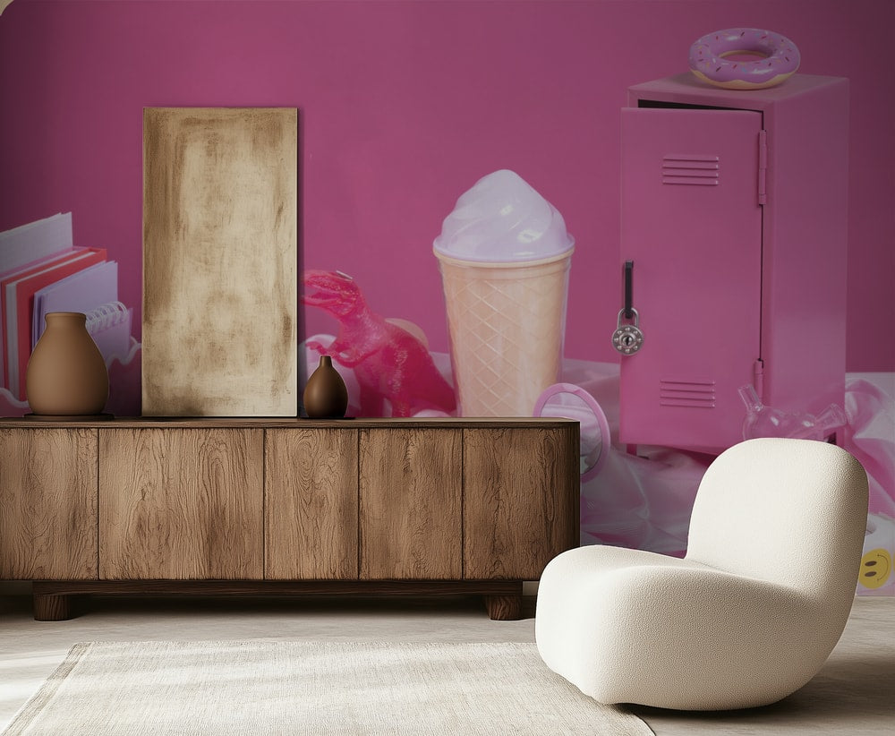 Pink Aesthetic Display