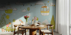 Whimsical Animal Journey
