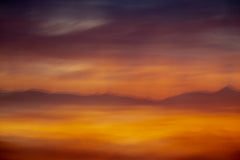 Wall mural Sunrise Abstract – fototapet med unikt motiv som skapar en inspirerande fondvägg