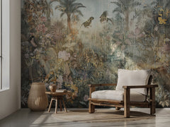 Jungle Tropical Art Illustration Wall 44