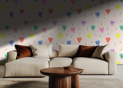 Cute Conversation Hearts Pattern