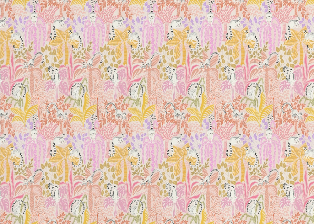 Tropical Tiger Pattern