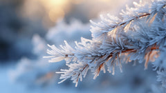 Wall mural Winter Impressions No 7 – fototapet med unikt motiv som skapar en inspirerande fondvägg