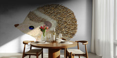 Cute Blue Eyed Hedgehog
