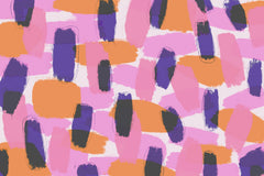 Wall mural Layered Purple Strokes Pattern – fototapet med unikt motiv som skapar en inspirerande fondvägg