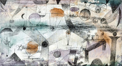 Wall mural In the Realm of Air 1917 – fototapet med unikt motiv som skapar en inspirerande fondvägg