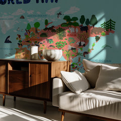 World map for kids