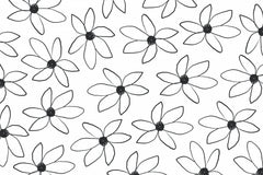 Wall mural Airy Flowers No 3 – fototapet med unikt motiv som skapar en inspirerande fondvägg