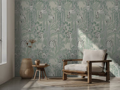Lemurs Jungle Pattern