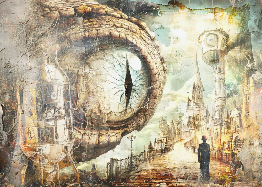 Dragon Eye Steampunk City