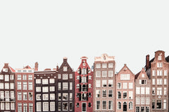 Wall mural Amsterdam – fototapet med unikt motiv som skapar en inspirerande fondvägg