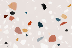 Wall mural Painted Terrazzo 4 – fototapet med unikt motiv som skapar en inspirerande fondvägg