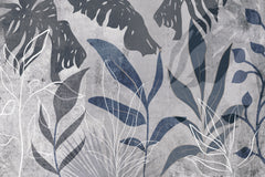Wall mural Modern Botanical No1 – fototapet med unikt motiv som skapar en inspirerande fondvägg